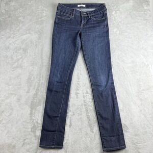 Rich & Skinny Jeans Womens 26x31 Blue Denim Stretch Skinny Leg Dark Wash Capsule